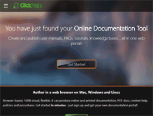 Tablet Screenshot of clickhelp.co