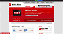 Desktop Screenshot of clickhelp.it